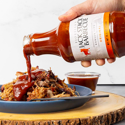 Jack Stack Barbecue Original Sauce - Kansas City BBQ Sauce - Smoked KC BBQ Sauce (2 Pack, 18oz Bottles) - Barbecue Whizz...Watch My Smoke!