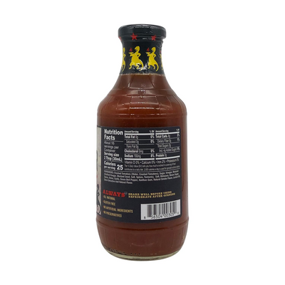Dinosaur Bar-B-Que Sensuous Slathering BBQ Sauce 19 oz - Barbecue Whizz...Watch My Smoke!