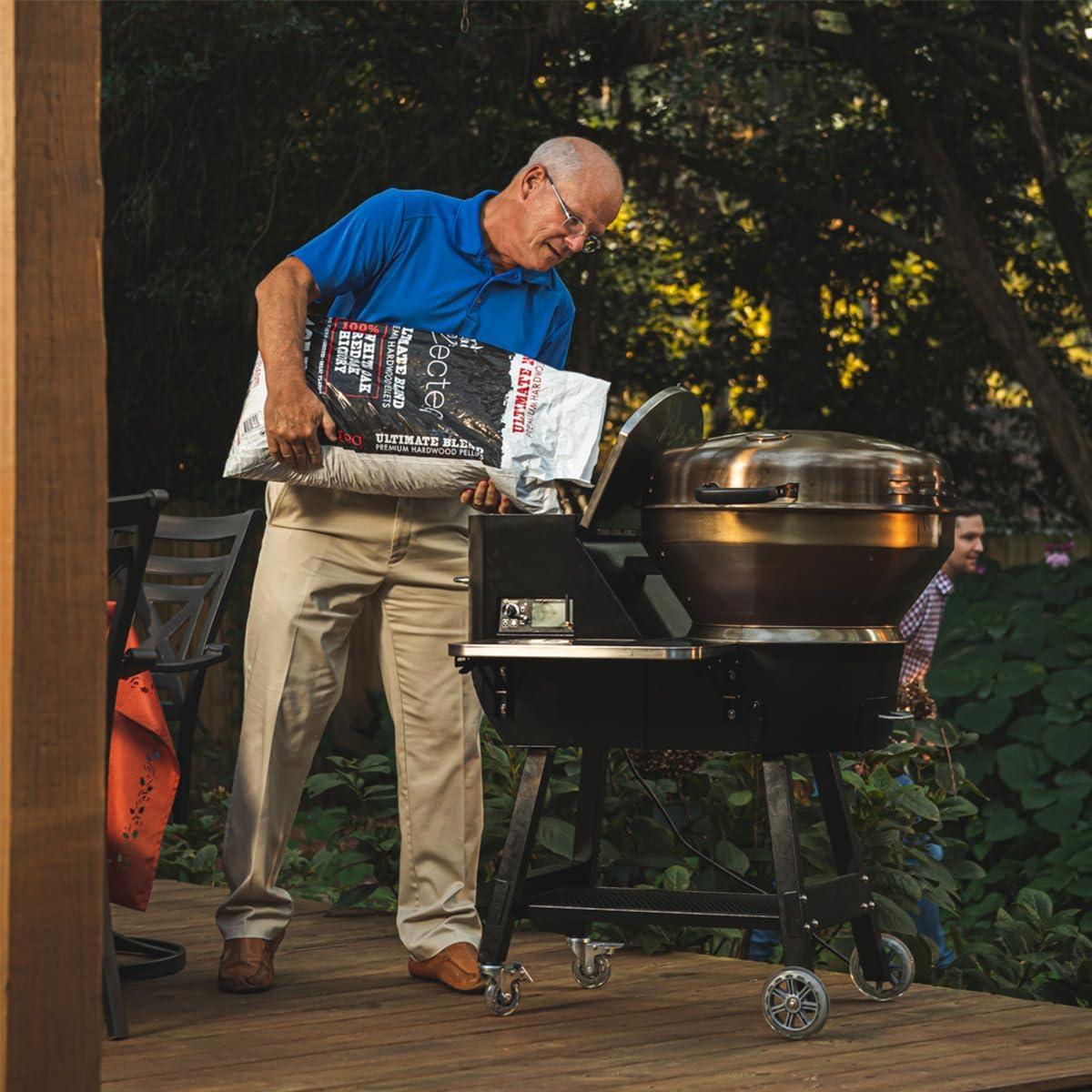 recteq RT-B380X Bullseye Deluxe Wood Pellet Grill + Grilling Basics Bundle - Wifi Enabled Smart Grill - Electric Pellet Smoker Grill, BBQ Grill, Outdoor Grill - Grill, Sear, Smoke, and More! - Barbecue Whizz...Watch My Smoke!