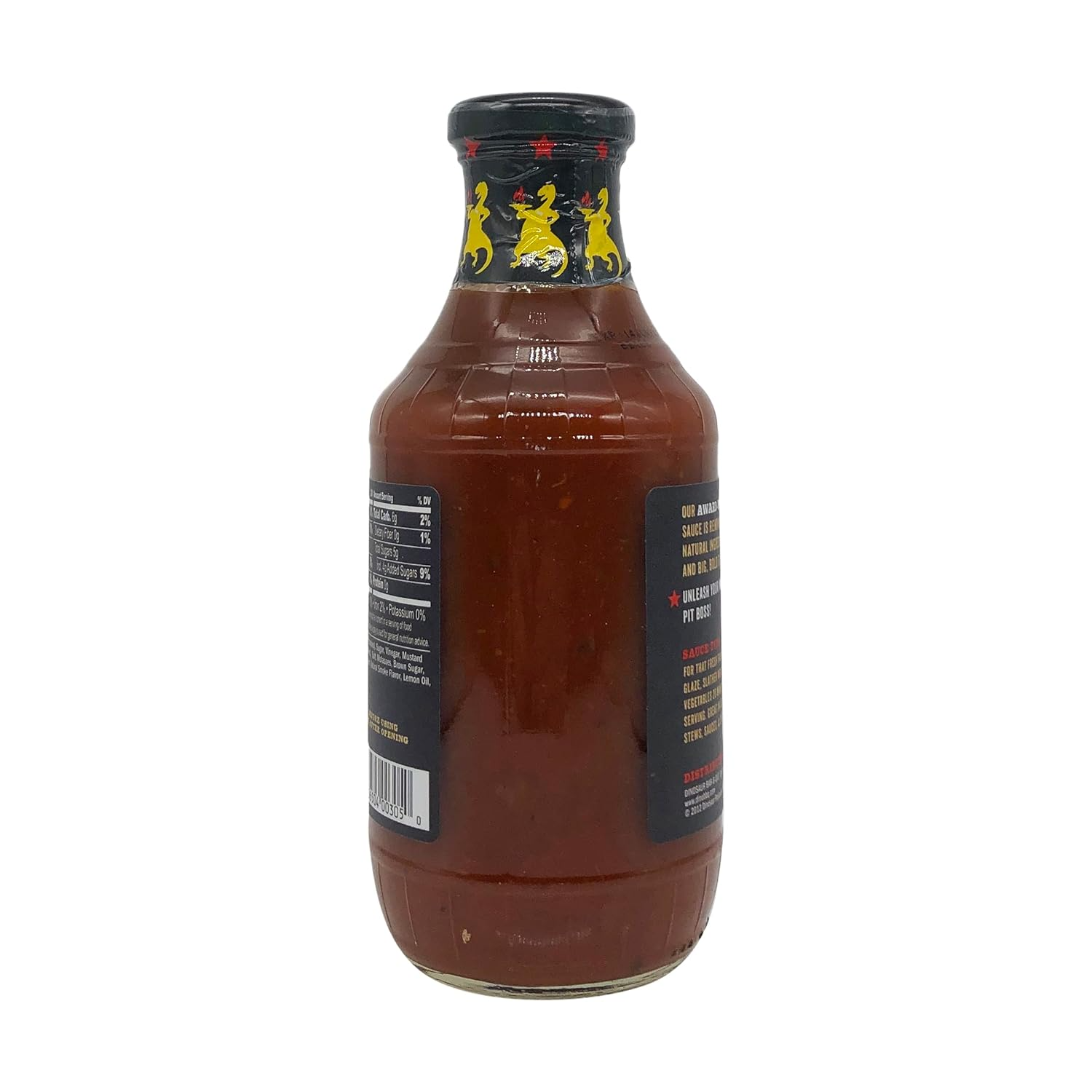 Dinosaur Bar-B-Que Sensuous Slathering BBQ Sauce 19 oz - Barbecue Whizz...Watch My Smoke!