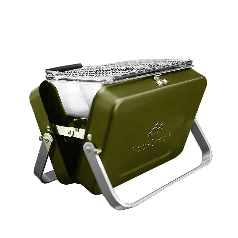 Portable BBQ Stove Folding Grill - Barbecue Whizz...Watch My Smoke!