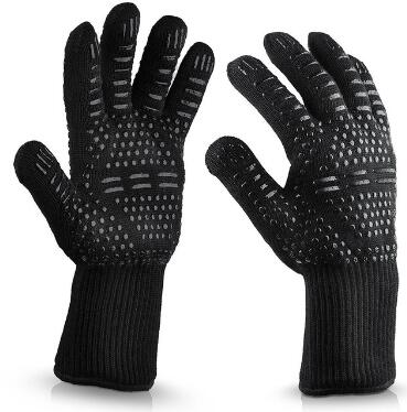 Extreme Heat BBQ Mitts - Barbecue Whizz...Watch My Smoke!