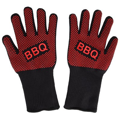 Extreme Heat BBQ Mitts - Barbecue Whizz...Watch My Smoke!