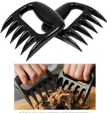 Creative Bear Claw Shredder for Barbecue BBQ - Barbecue Whizz...Watch My Smoke!