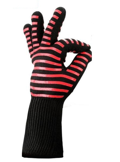 Extreme Heat BBQ Mitts - Barbecue Whizz...Watch My Smoke!