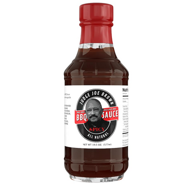 Judge Joe Brown BBQ Sauce & Seasoning Bundle | All Natural Seasoning & Sauce | Original & Spicy Sauce | All Purpose Seasoning | Great gift for the Home BBQ expert or Grill Master - Barbecue Whizz...Watch My Smoke!