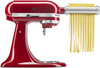 KitchenAid KSMPRA Stand Mixer Attachment Pasta Roller & Cutter, 3-Piece Set, Stainless Steel - Barbecue Whizz...Watch My Smoke!