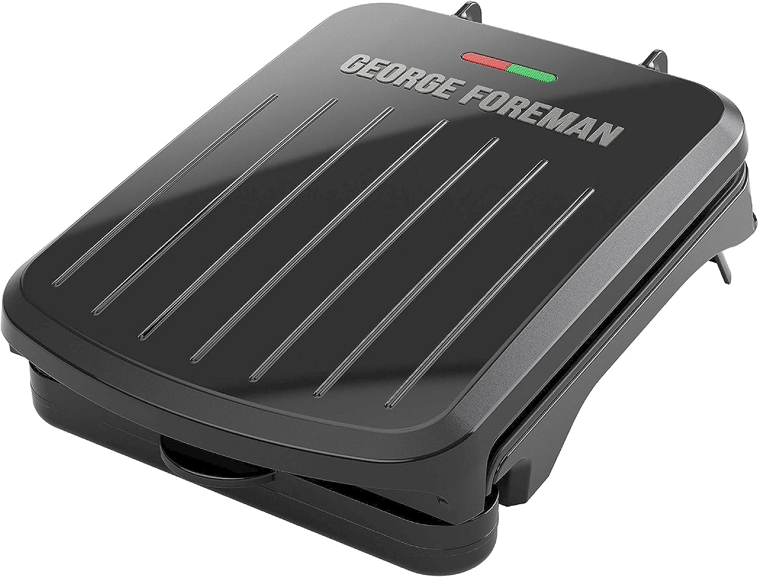 George Foreman 2-Serving Classic Plate Electric Indoor Grill and Panini Press, Black, GRS040B - Barbecue Whizz...Watch My Smoke!