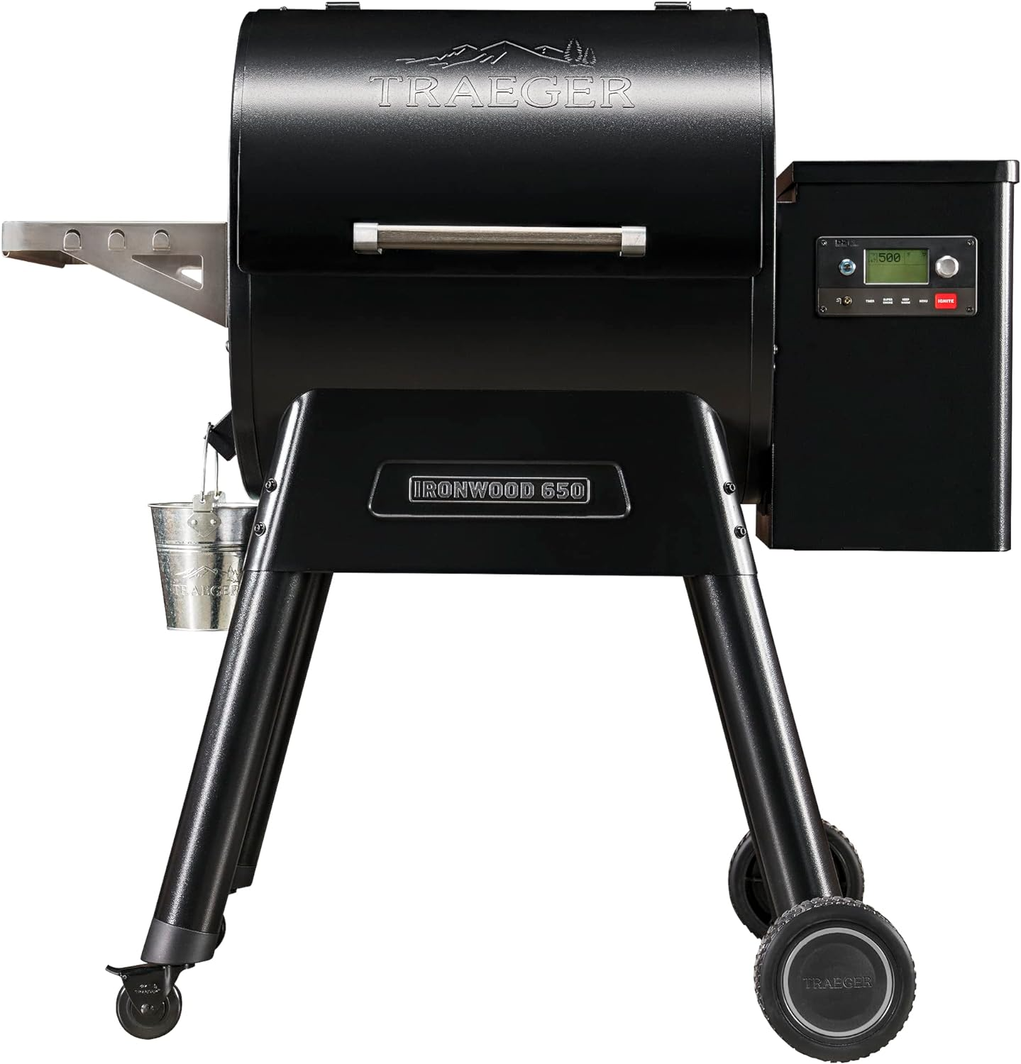 Traeger Grills Ironwood 650 Electric Wood Pellet Grill and Smoker with WiFi and App Connectivity - Barbecue Whizz...Watch My Smoke!