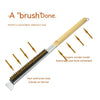 BBQ Cleaning Brush Coconut Shell Kitchen Tool - Barbecue Whizz...Watch My Smoke!