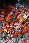 Kosmos Q OP X-1 Secret BBQ Sauce - 15.5 Oz Bottle for Award-Winning BBQ & Marinades - Thick Barbecue Sauce for Tender & Juicy Meat (OP X-1 Secret) - Barbecue Whizz...Watch My Smoke!