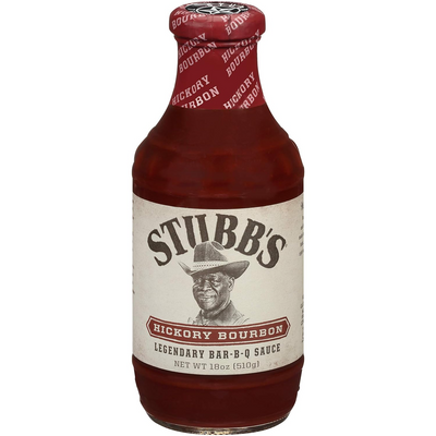 Stubb's Hickory Bourbon BBQ Sauce, 18 oz - Barbecue Whizz...Watch My Smoke!