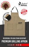 Reversible Splash Stain Grilling Aprons - Barbecue Whizz - Barbecue Whizz...Watch My Smoke