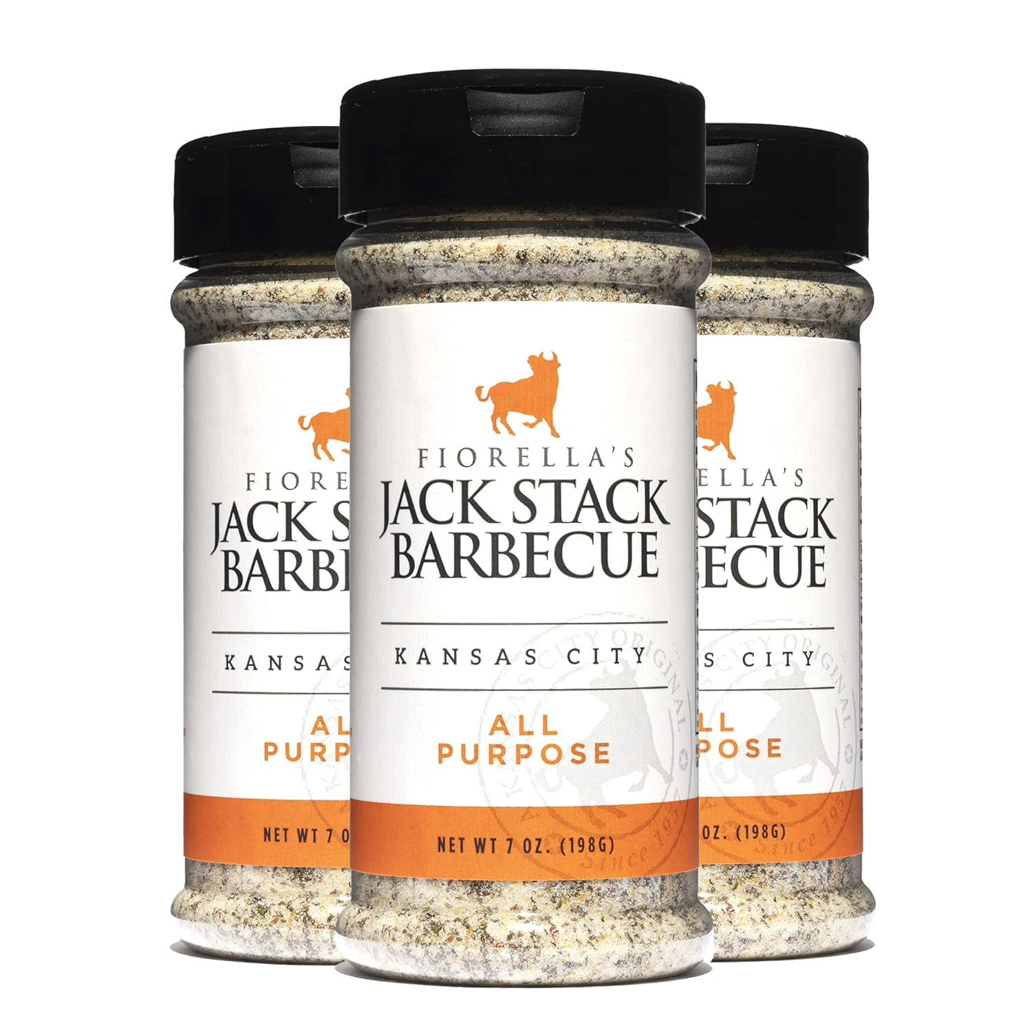 Jack Stack Barbecue All Purpose Dry Rub Seasoning - Kansas City Spice 3 Pack - for Chicken, Beef, Ribs, Vegetables, Seafood, and More (7oz Each) - Barbecue Whizz...Watch My Smoke!